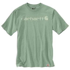 Carhartt  Core Logo S/S - T-shirt, groen/turkoois