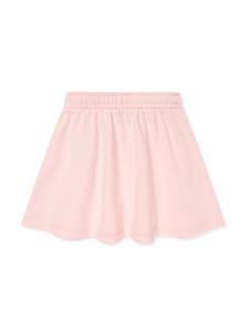 moschinokids Moschino Kids A-lijn rok met logoprint - Roze