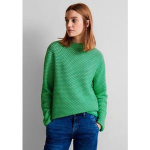 STREET ONE Strickpullover, mit hohem Ausschnitt
