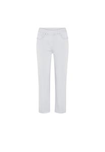 LAURIE Damen vegan Hose Helen Straight Crop Weiß