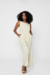 Lovjoi Damen vegan Jumpsuit Staine Tencel Pebble