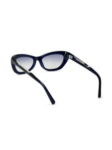 Christopher Esber Dillon Meteor zonnebril met cat-eye montuur - Zwart