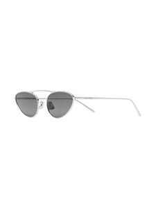 Saint Laurent Eyewear Zonnebril met kattenoog montuur - Grijs