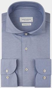 Profuomo Overhemd X-Cutaway Sc Sf BLUE  