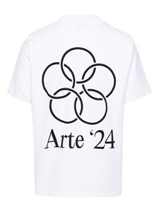 ARTE Teo Rings graphic-print T-shirt - Wit