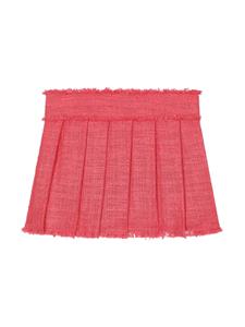 dolce&gabbanakids Dolce & Gabbana Kids Tweed plooirok - Roze
