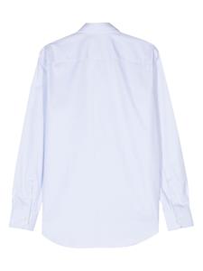 Brioni Overhemd met gespreide kraag - Blauw
