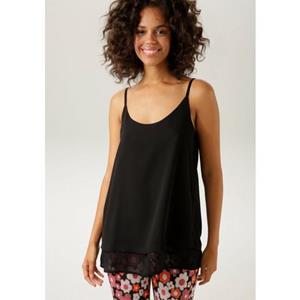 Aniston CASUAL Blusentop, mit verstellbaren Spaghetti-Trägern - NEUE KOLLEKTION