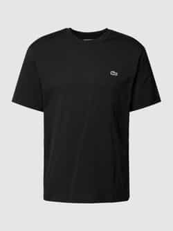 Lacoste T-shirt met logodetail, model 'BASIC ON'