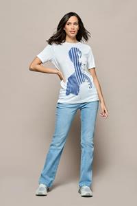 Mart Visser Troney Art Tee Navy / Wit