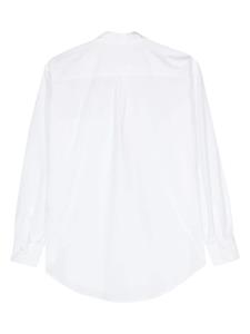 Antonelli long-sleeve cotton shirt - Wit