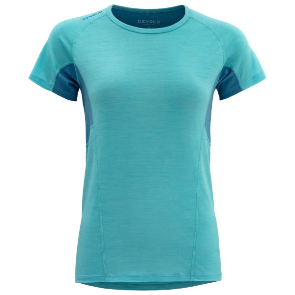 Devold  Women's Running Merino 130 T-Shirt - Merinoshirt, turkoois