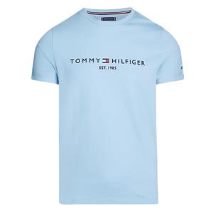 Tommy Hilfiger T-shirt Logo Sleepy Blauw