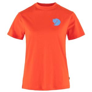 Fjällräven - Women's Fox Boxy Logo Tee - T-shirt, rood