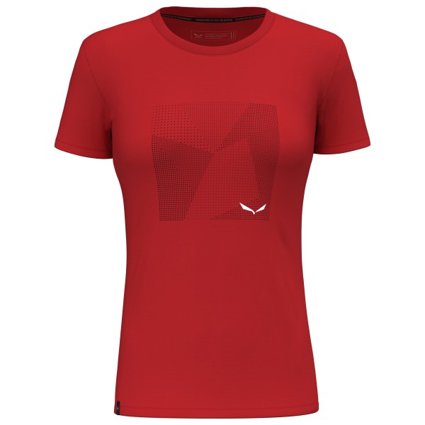 Salewa  Women's Pure Building Dry T-Shirt - T-shirt, rood