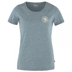 Fjällräven  Women's 1960 Logo - T-shirt, grijs/turkoois