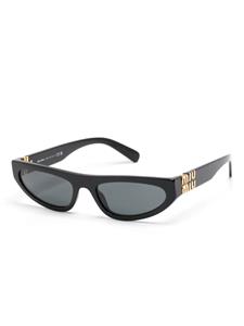 Miu Miu Eyewear Miu Glimpse cat-eye zonnebril - Zwart