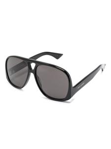 Saint Laurent Eyewear Solace zonnebril met piloten montuur - Zwart
