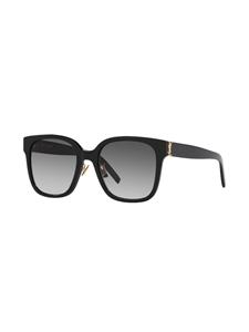 Saint Laurent Eyewear Zonnebril met oversized montuur - Zwart