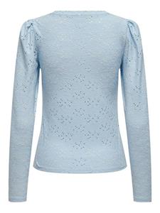ONLY Langarmshirt "ONLSMILLA L/S O-NECK PUFF TOP JRS"