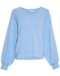 Moss Copenhagen Sweatshirt Damen Sweatshirt MSCHNELIMA IMA Q RAGLAN V (1-tlg)