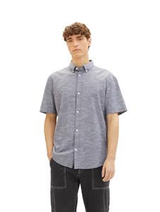 TOM TAILOR Denim Langarmhemd Basic Kurzarmhemd