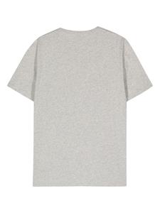 Woolrich embroidered-logo cotton T-shirt - Grijs