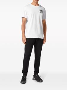 Plein Sport Katoenen T-shirt met logopatch - Wit