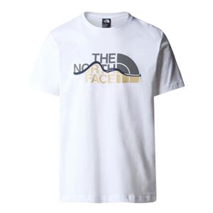 The North Face  S/S Mountain Line Tee - T-shirt, wit