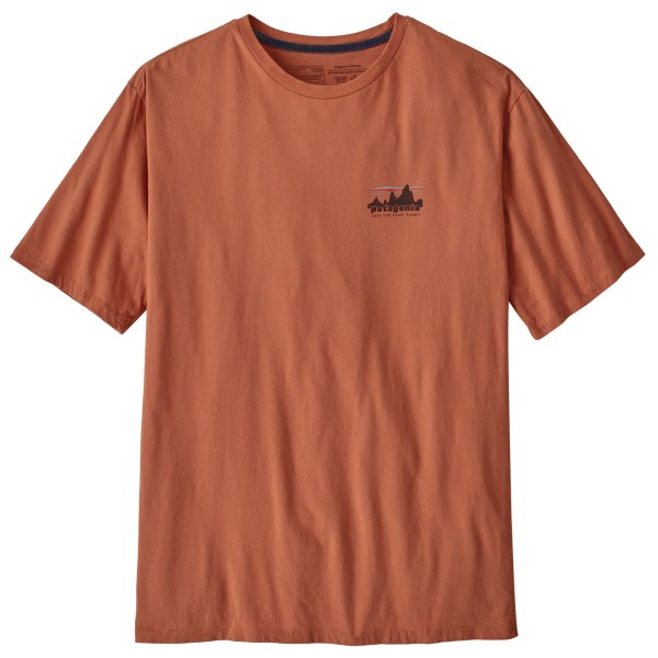 Patagonia  73 Skyline Organic T-Shirt - T-shirt, rood