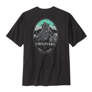 Patagonia  Chouinard Crest Pocket Responsibili-Tee - T-shirt, zwart/grijs