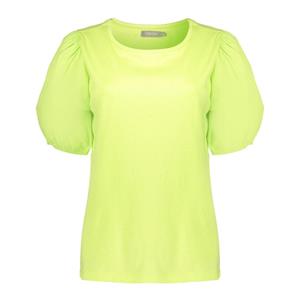 Geisha 42103-41 540 t-shirt balloon sleeves lime