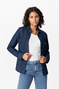MUD Jeans Damen vegan Hemd Shirley Strong Blau