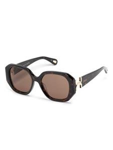 Chloé Eyewear Marcie square-frame sunglasses - Bruin