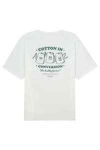 Kuyichi Herren vegan Tee Liam C.I.C. Weiß