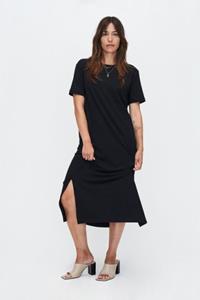 Kuyichi Damen vegan Kleid Brandy Schwarz
