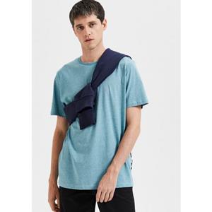 SELECTED HOMME Kurzarmshirt "SLHASPEN MINI STR SS O-NECK TEE NOOS"