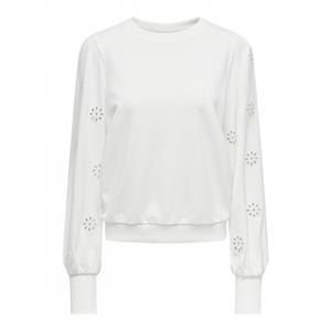 ONLY Sweatshirt "ONLFEMME L/S PUFF EMBROIDERY UB SWT"