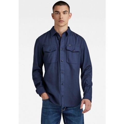 G-Star RAW Jeansoverhemd Marine Slim