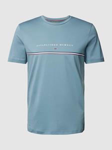 Christian Berg Men T-shirt met statementprint