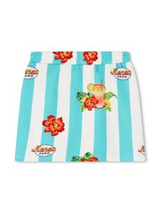 kenzokids Kenzo Kids Rok met grafische print - Wit