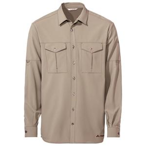 Vaude - Rosemoor L/S Shirt II - Overhemd, beige