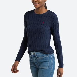 Polo ralph lauren Trui met ronde hals in kabeltricot