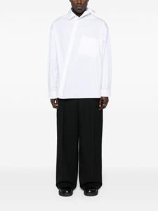 Jacquemus Cuadro poplin shirt - Wit