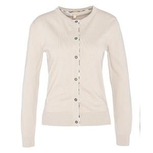 Barbour Damestrui Bredon Cardigan Oatmeal/Hessian