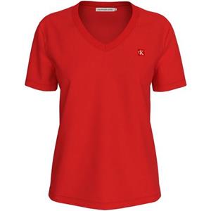 Calvin Klein Jeans T-Shirt "CK EMBRO BADGE V-NECK TEE"