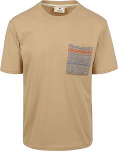 Anerkjendt Kikki T-shirt Jacquard Beige