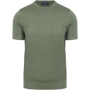 Suitable Knitted T-shirt Groen