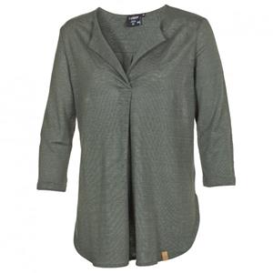 Ivanhoe of Sweden - Women's GY Ilse - Blouse, olijfgroen/grijs