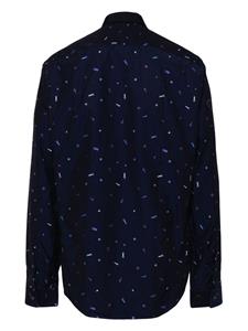 Kenzo embroidered cotton shirt - Blauw